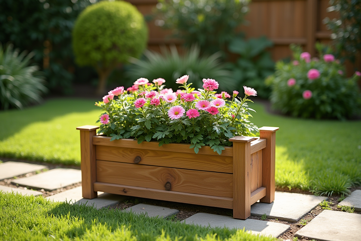 jardinières bois